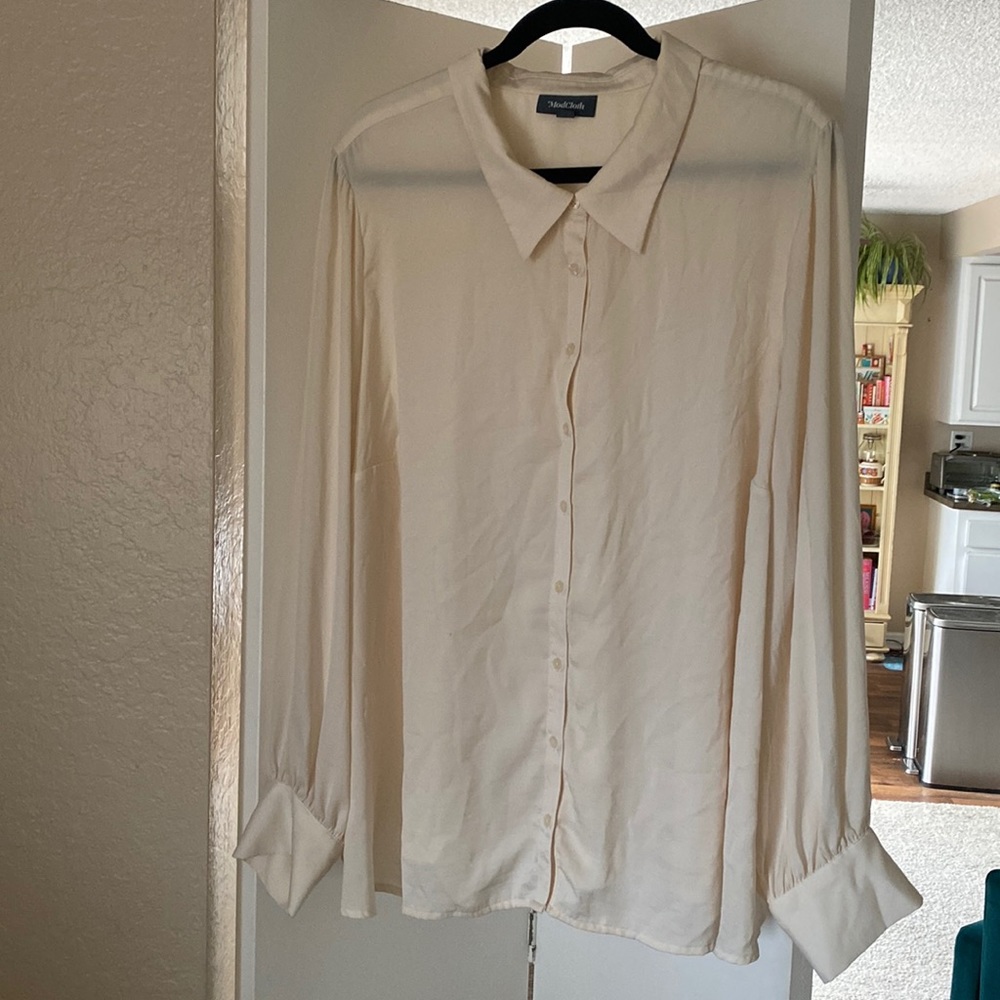 Modcloth Button-Up, 4x - image 1
